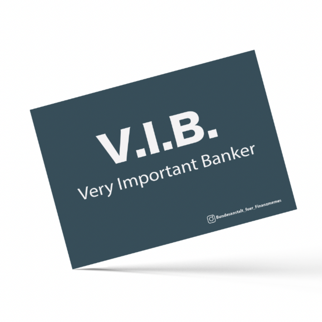 "V.I.B." | BaFim-Postkarte