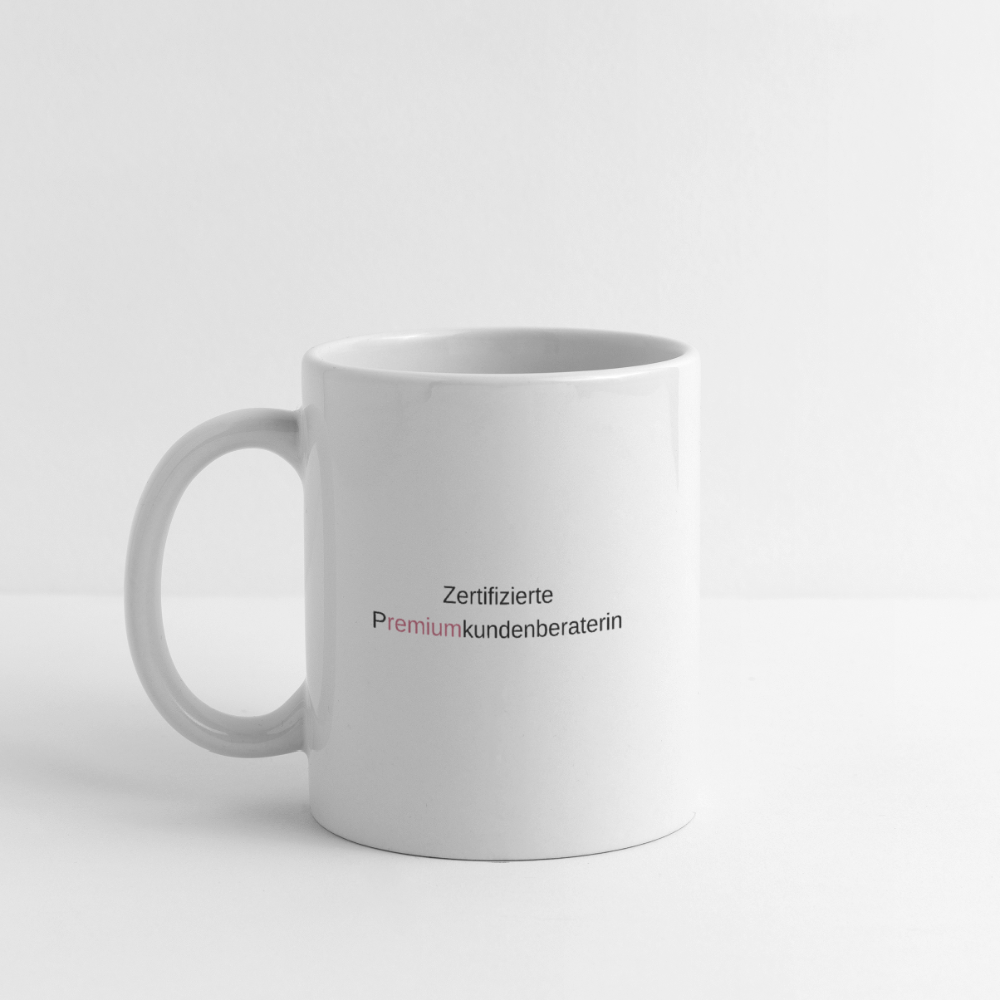 Zertifizierte Premiumkundenberaterin | BaF-Tasse - Weiß