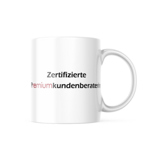 Zertifizierte/r Premiumkundenberater/in | MerchBuddy-Crew-Tasse